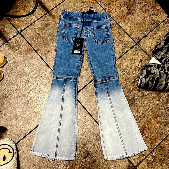 Lucky & Blessed Bottoms Little Girl Flare Jeans Poshmark